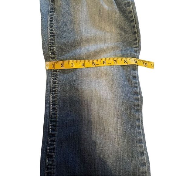 Maurices Womens Blue Denim Five Pocket Boot Cut Jeans Size 17/18 Long - Picture 9 of 16
